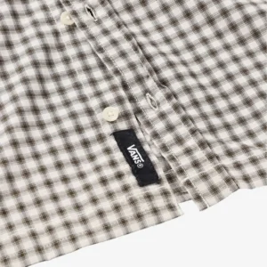 Larkspur Mini Plaid Shirt - Oatmeal Demitasse - Bild 5