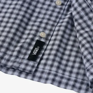 Larkspur Mini Plaid Shirt - Dawn Mist Parisian Night - Bild 4