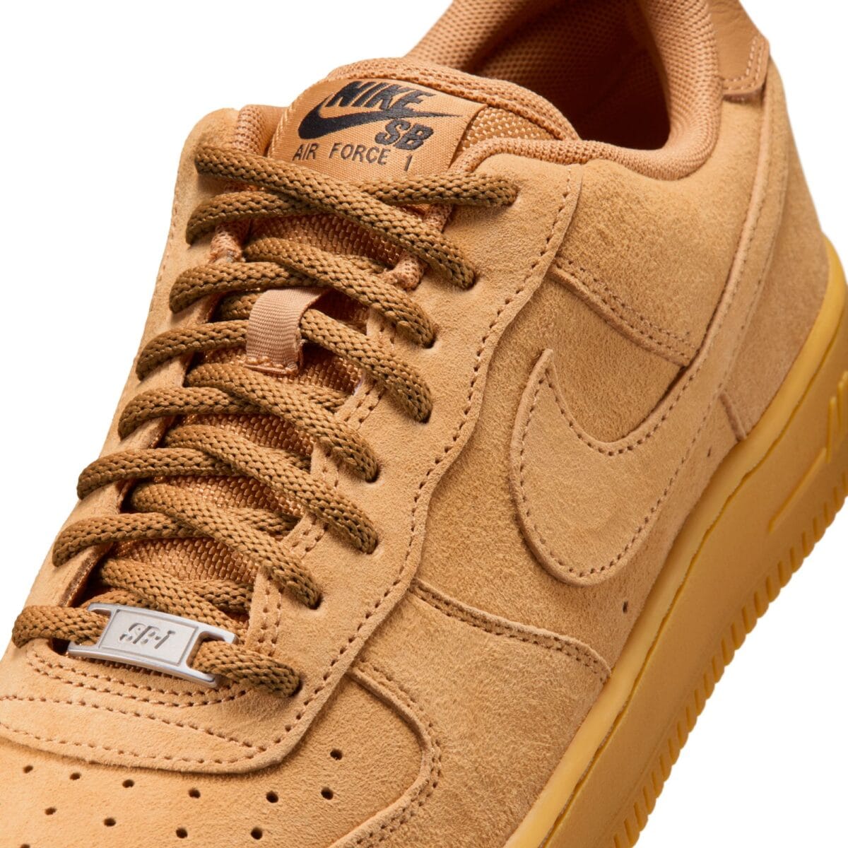Air Force 1 - Flax/Flax-Black-Gum LT Brown - Bild 7