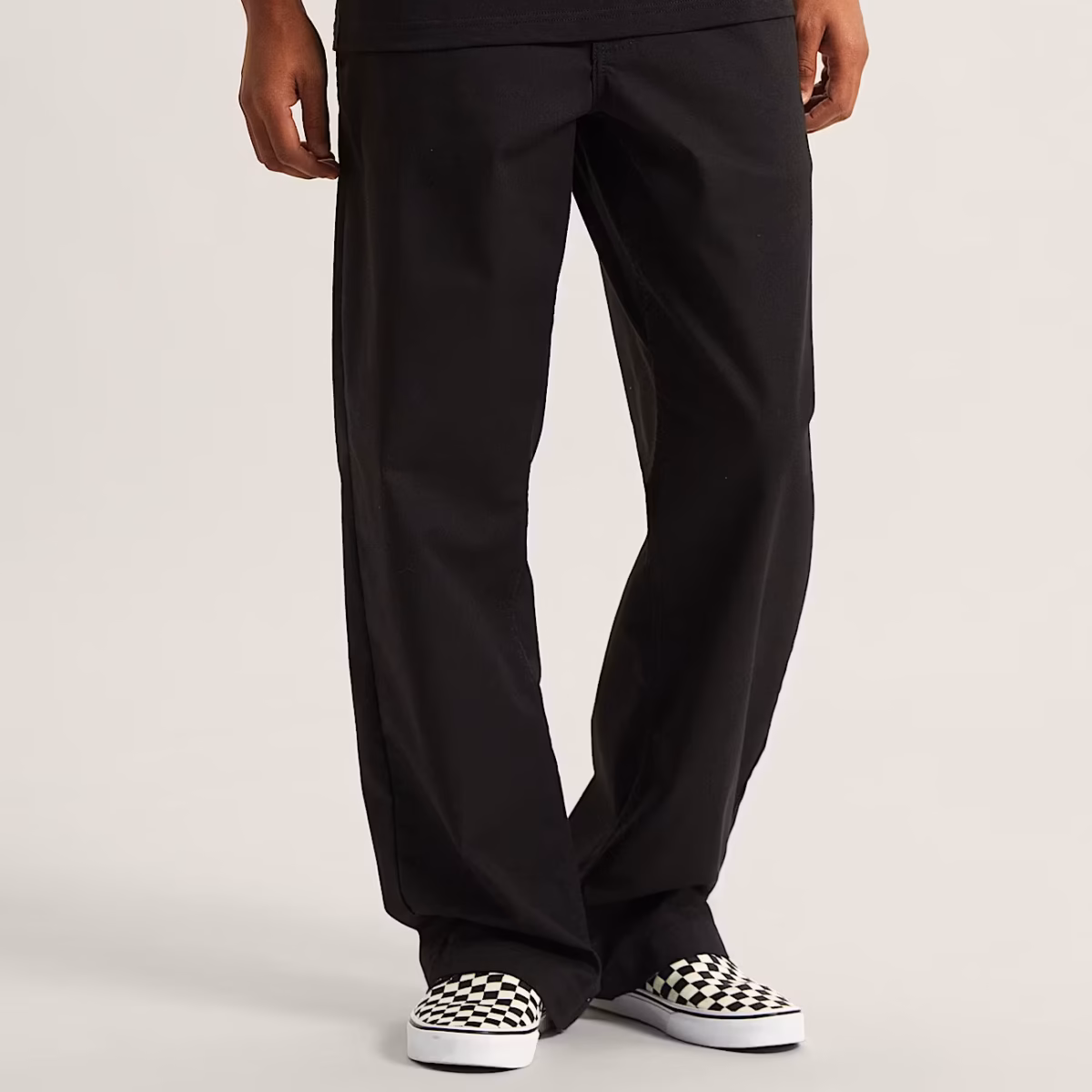 Authentic Chino Loose Trousers - Black - Bild 3