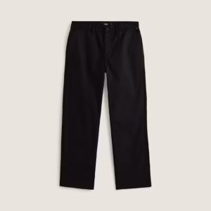 Authentic Chino Loose Trousers - Black