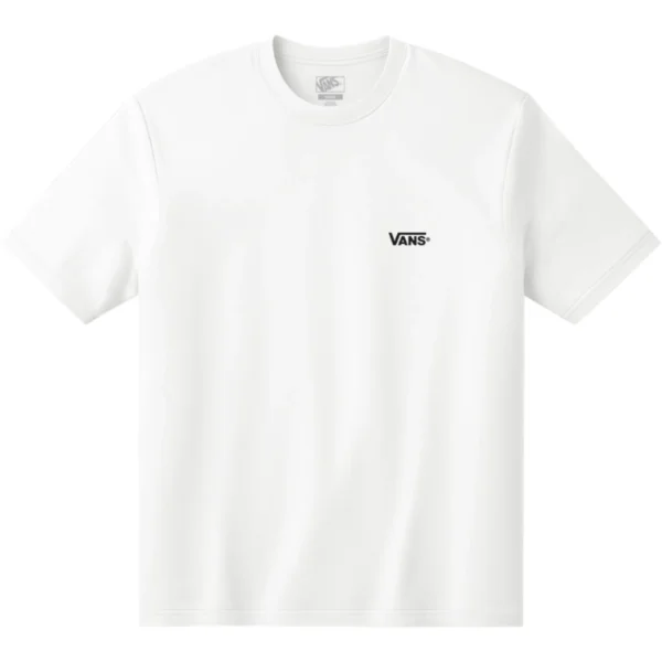 Left Chest Logo - White