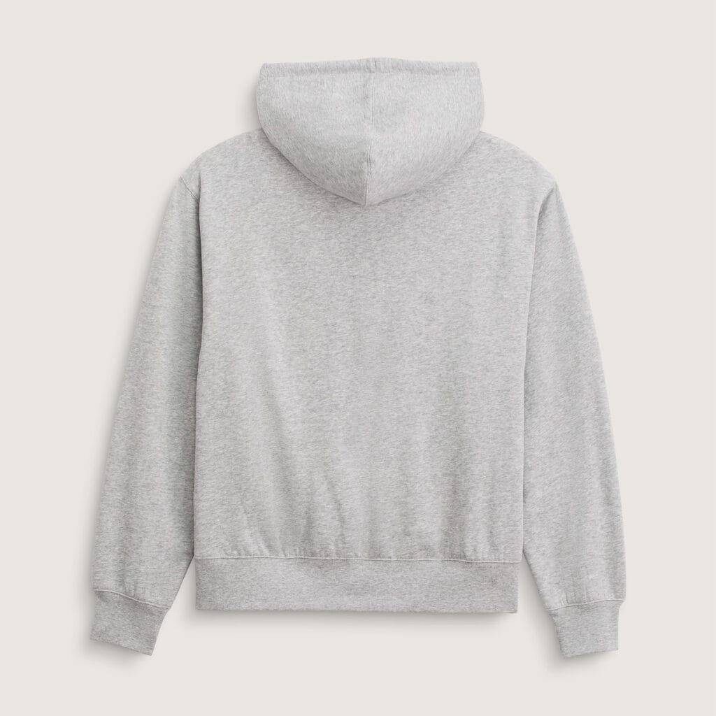Back STRETCH LOGO FULL ZIP CEMENT HEAT