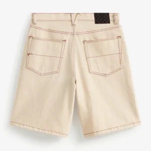 Check-5 Baggy Denim Short - Natural Seed - Bild 2