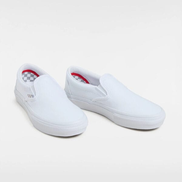 SKATE SLIP-ON - TRUE WHITE