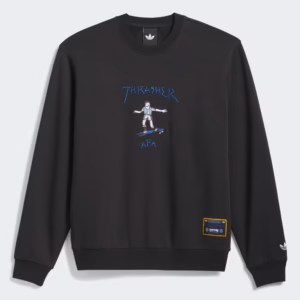 THRASHER x AFA ARGENTINA Crewneck - Black