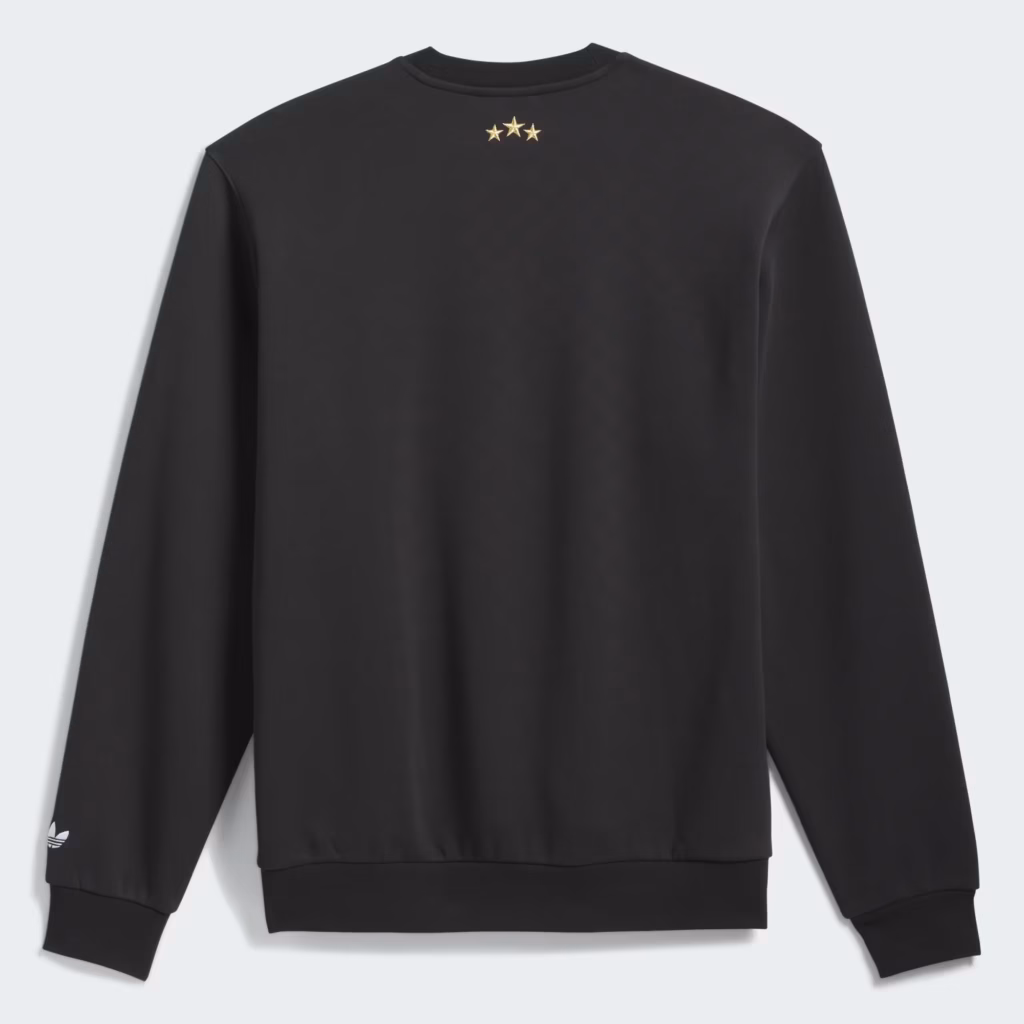 Argentina x Thrasher Crewneck Sweatshirt Black KX4545 02 laydown hover