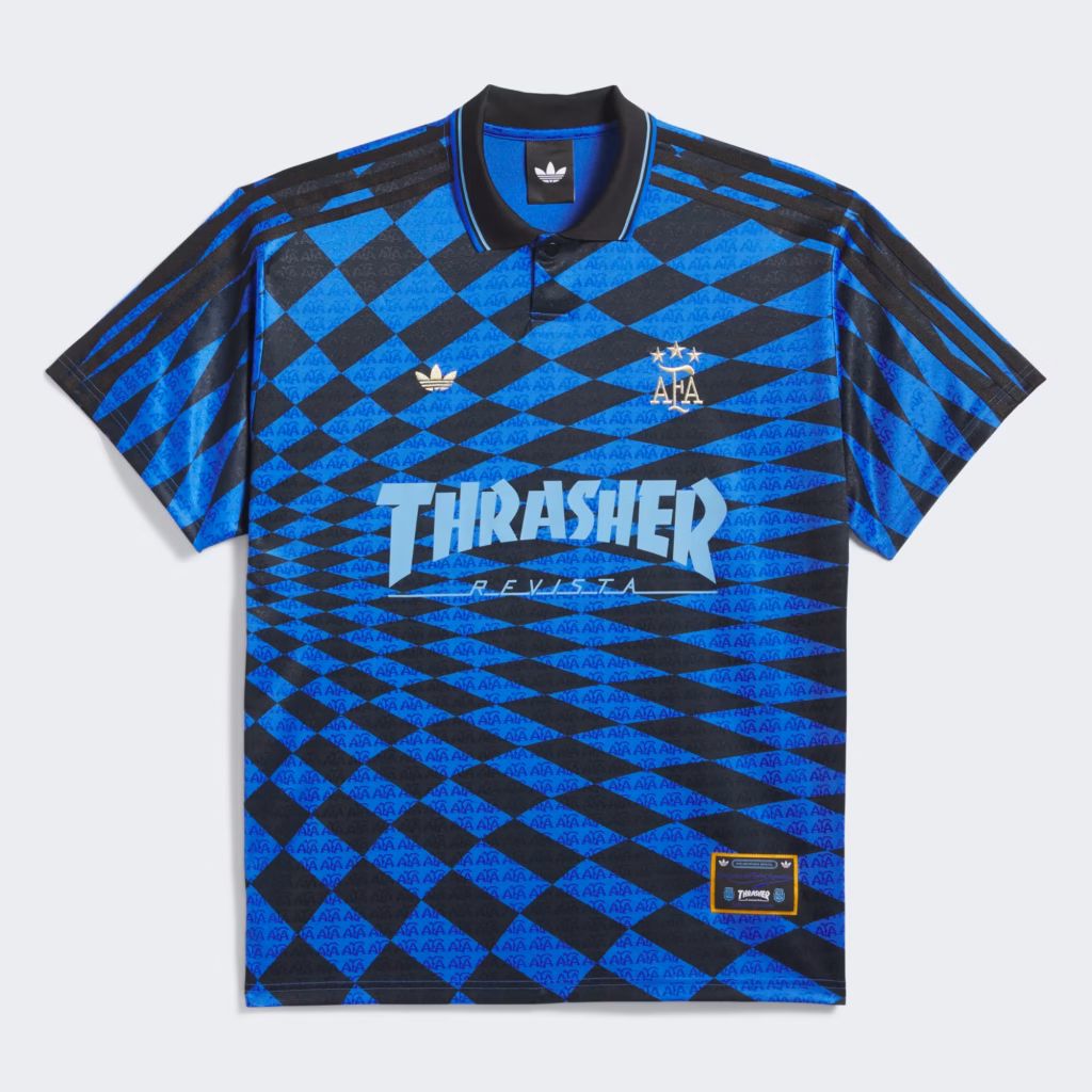 Argentina x Thrasher Jersey Black KX4551 01 laydown