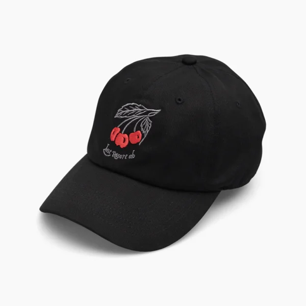 Cherries Daddy Cap - Black