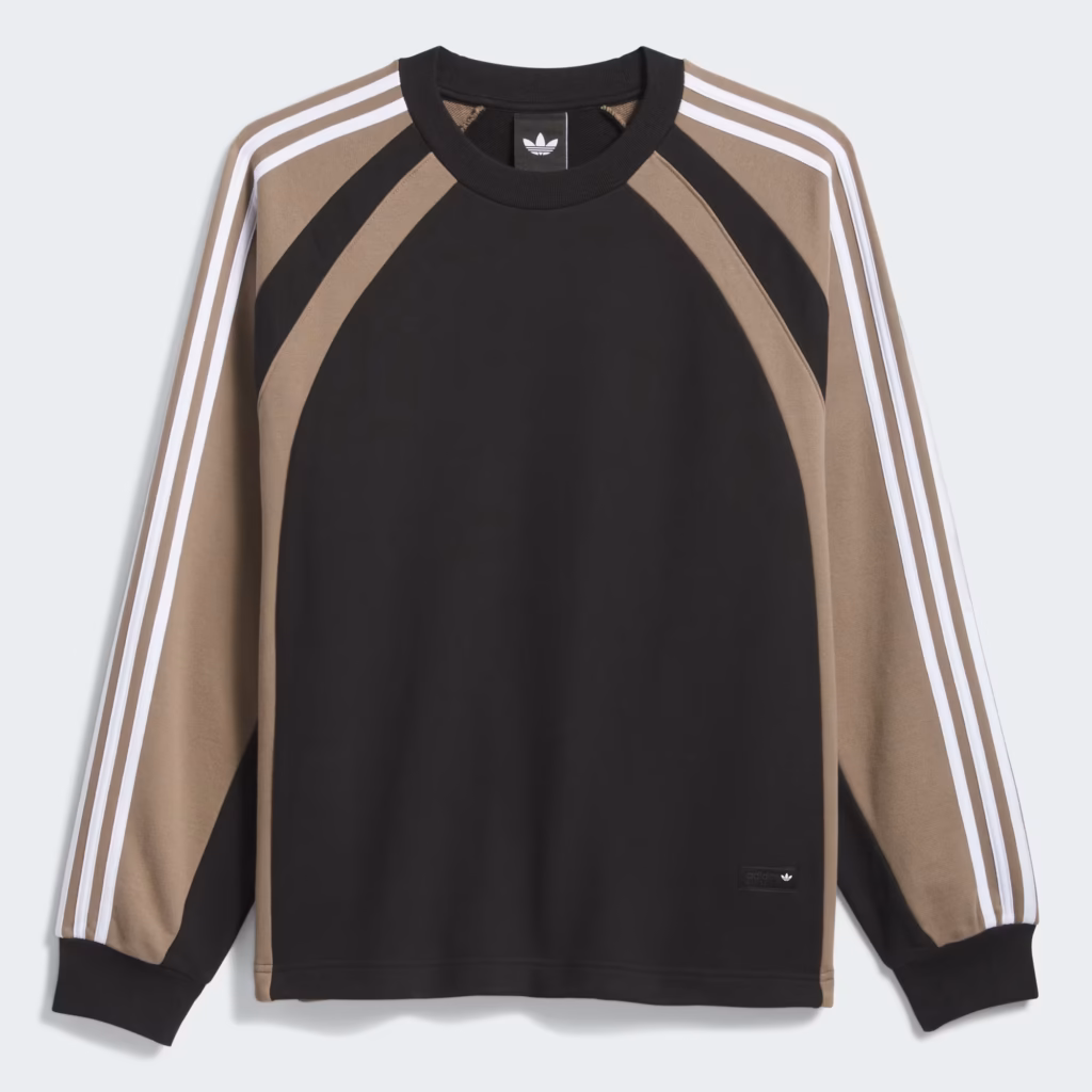 FS CREWNECK Sweatshirt Black KR9860 01 laydown