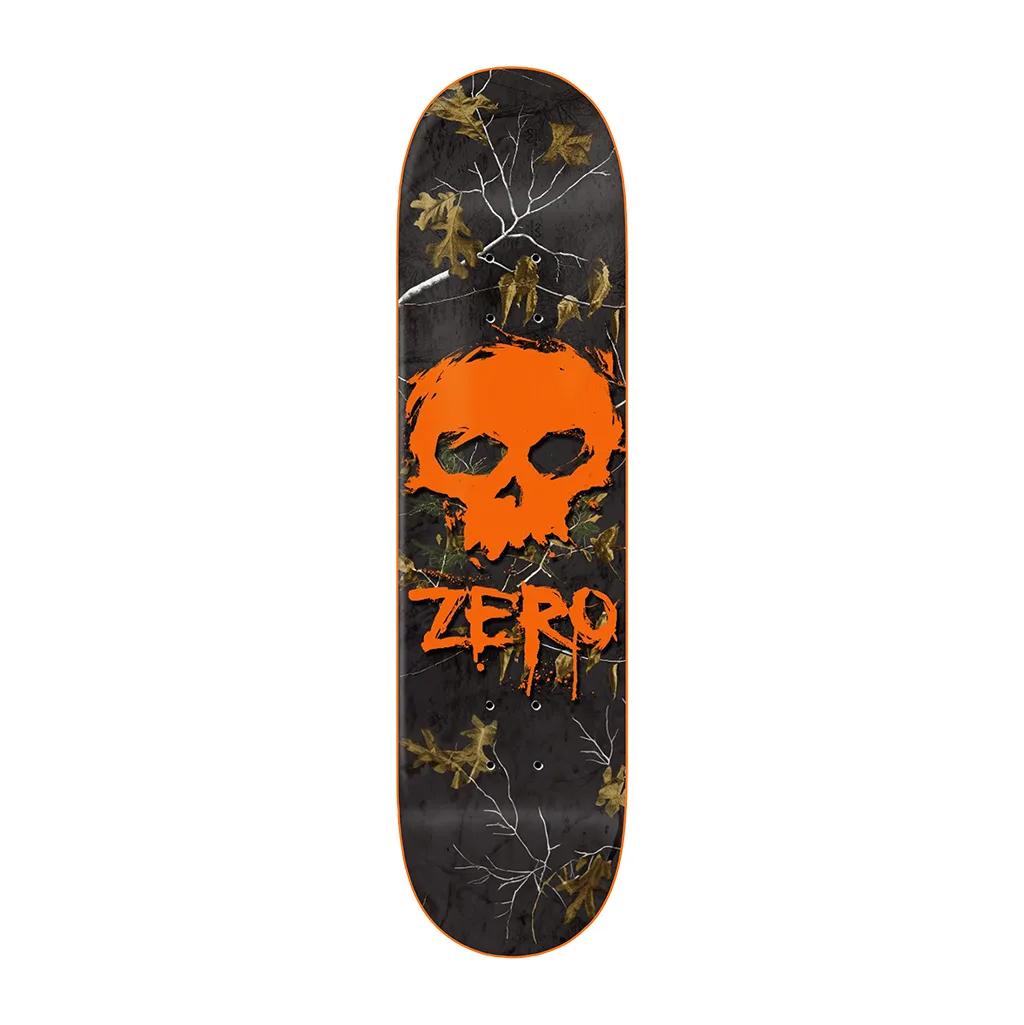 Front ZERO X REALTREE BLOOD SKULL ORANGE DIP