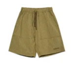 Hike Shorts - Cotton - Olive Check