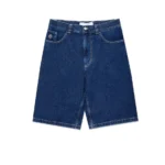 Big Boy Shorts - Dark Blue / White Stitching
