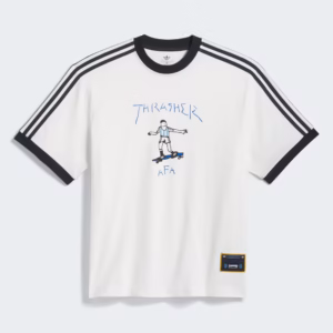 Thrasher X Argentina Gonz Ringer T-Shirt - White