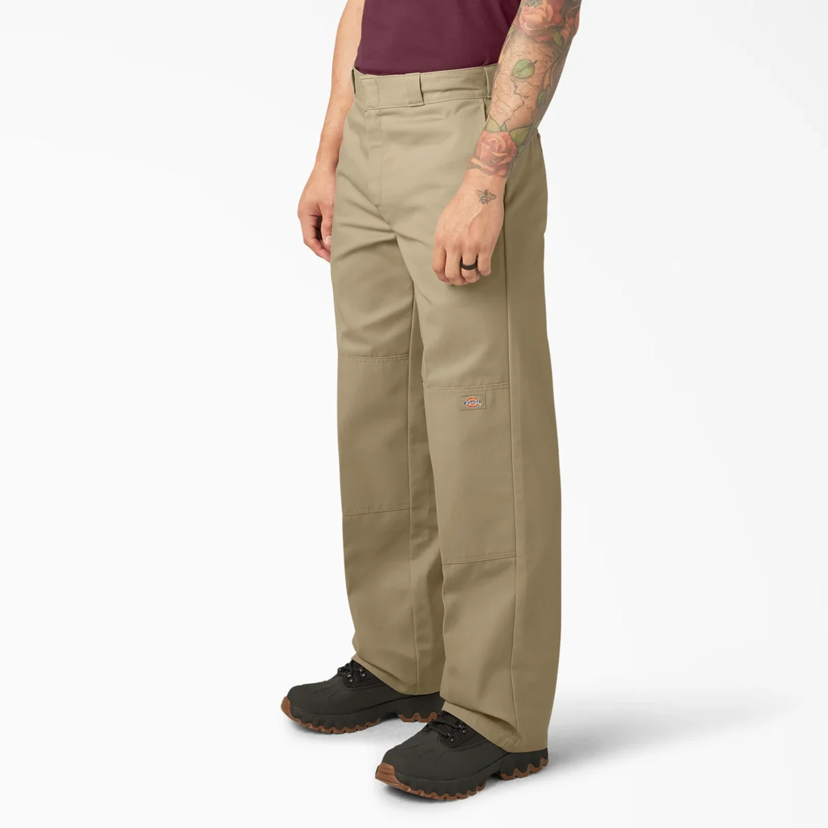 Loose Fit Twill Work Pant - Khaki - Bild 5