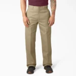 Loose Fit Twill Work Pant - Khaki
