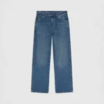 Springerville Baggy Straight Work Jeans - Blue Fade Wash