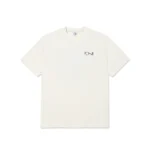 Contrast Tee - Stroke Logo - Ivory/Black
