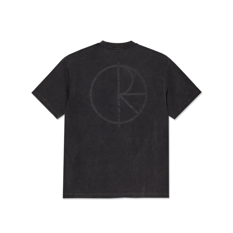 Polar Skate Co SU26 Contrast Tee Stroke Logo Silver Black Black 2 1024x1024