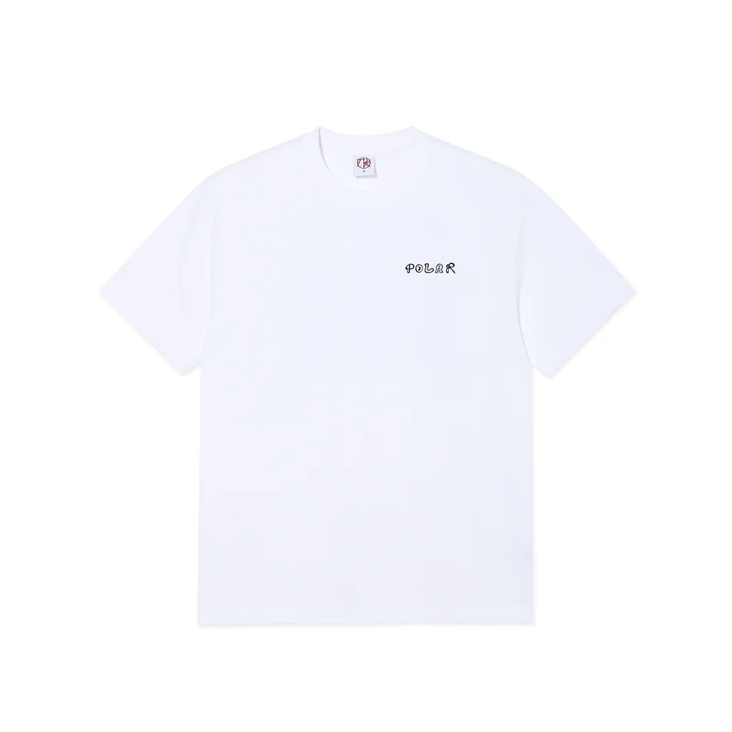 Polar Skate Co SU26 Tee 2 Guys White