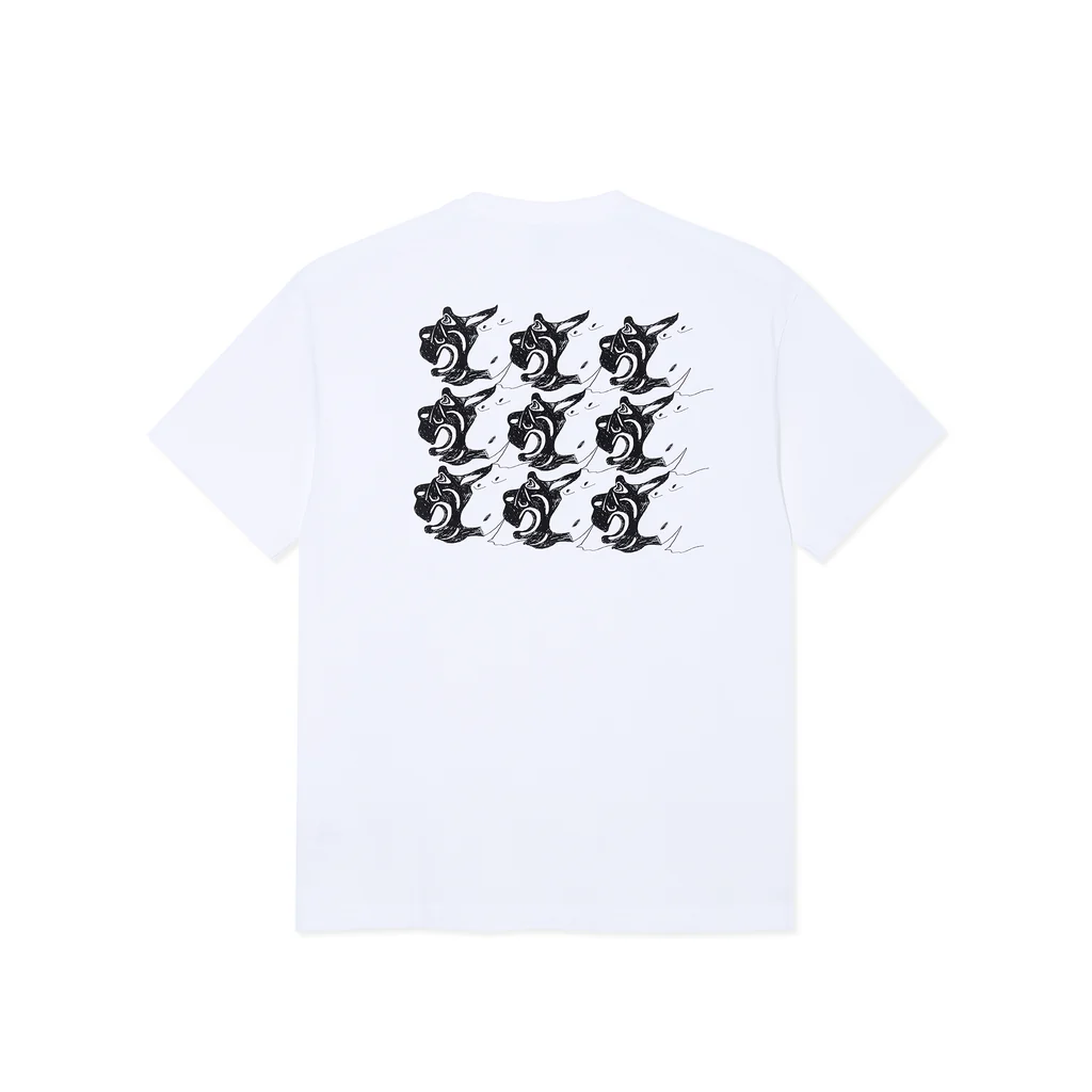 Polar Skate Co SU26 Tee 2 Guys White