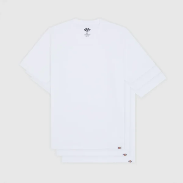 Three-pack lightweight t-shirts - White