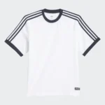 Skateboarding Ringer Tee - White