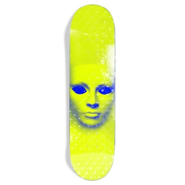 "Face Holographic" - 8,5" - Yellow