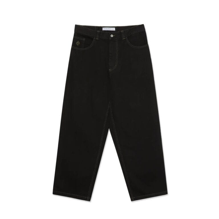 Polar Skate Co F25 Big Boy Pants Black Dark Olive 1 1024x1024