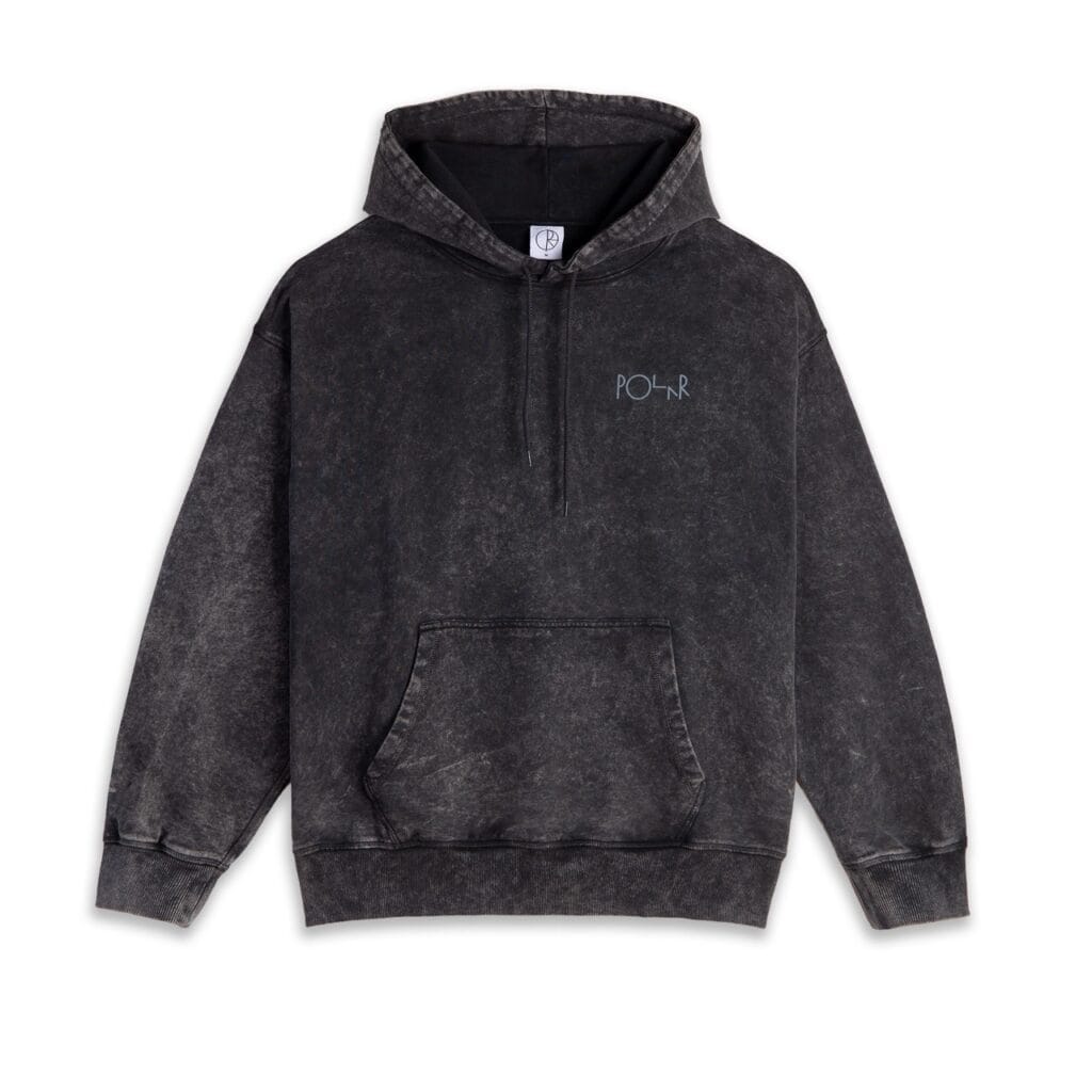 Polar Skate Co F26 Fade Frank Hoodie Black 1 stor