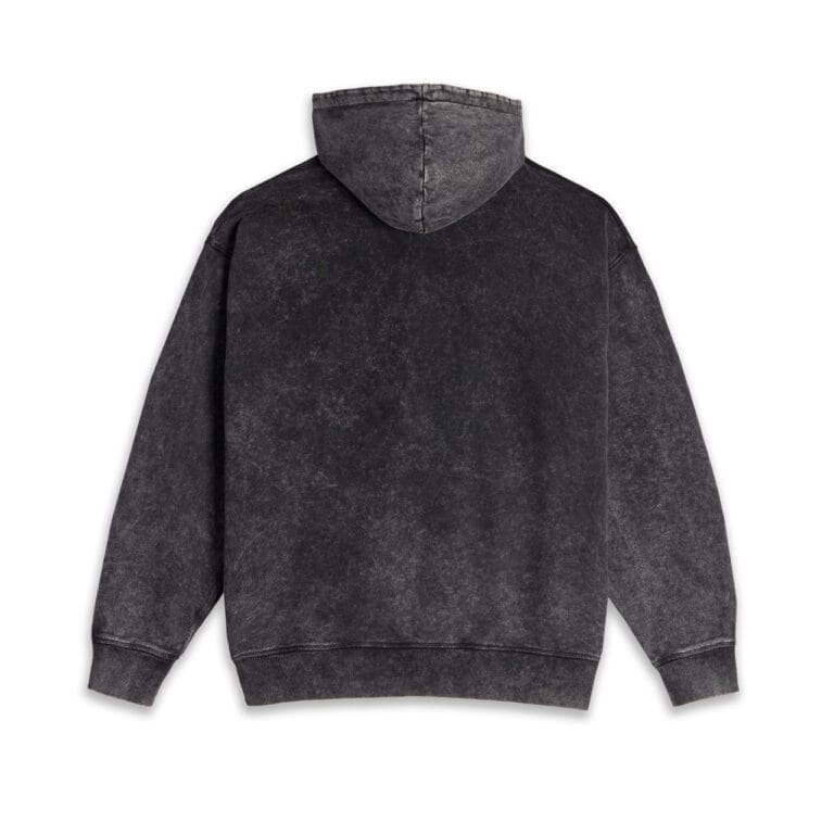 Polar Skate Co F26 Fade Frank Hoodie Black 2 stor