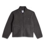 Roman Fleece Jacket - Dirty black