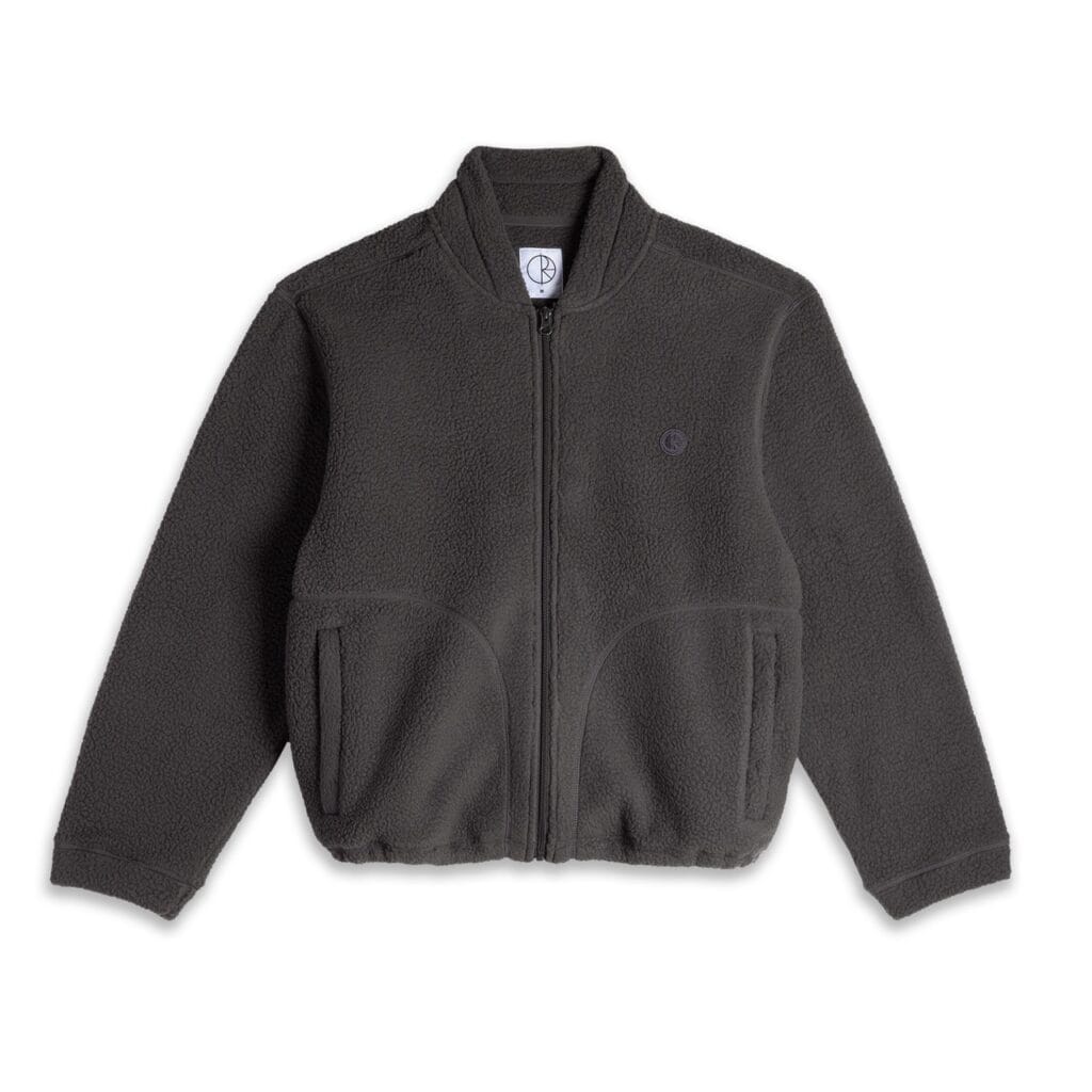 HEM Polar Skate Co F26 Roman Fleece Dirty Black 3 stor