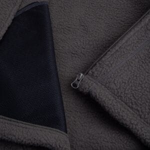 Roman Fleece Jacket - Dirty black - Bild 5
