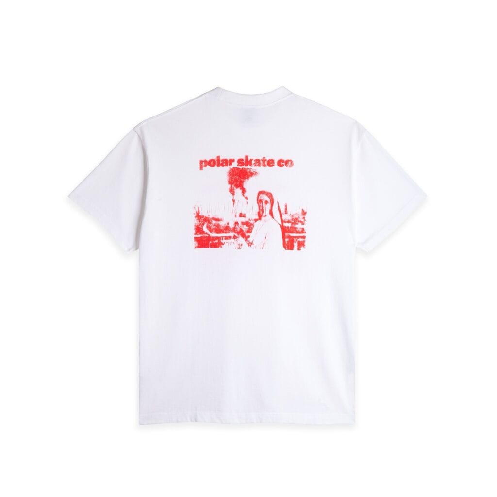HEM Polar Skate Co F26 Tee Apocalypse Nun White 2 stor