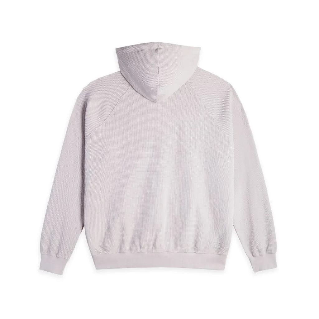 HEM Polar Skate Co F26 Waffle Zip Hoodie Taupe 2 stor