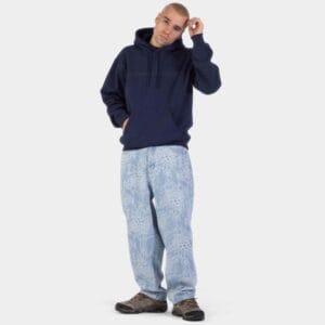 Tonal Opus Dot Stripe Hood - Midnight Blue - Bild 5