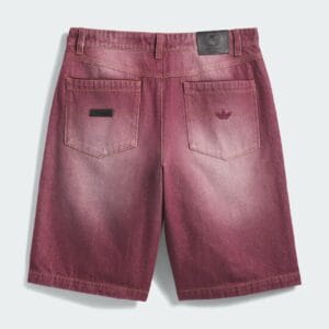 SKATEBOARDING x TYSHAWN WASHED DENIM SHORTS - Maroon - Bild 2