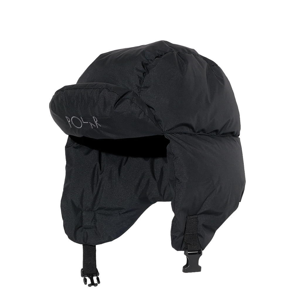 Ailu Puffer Hat Black