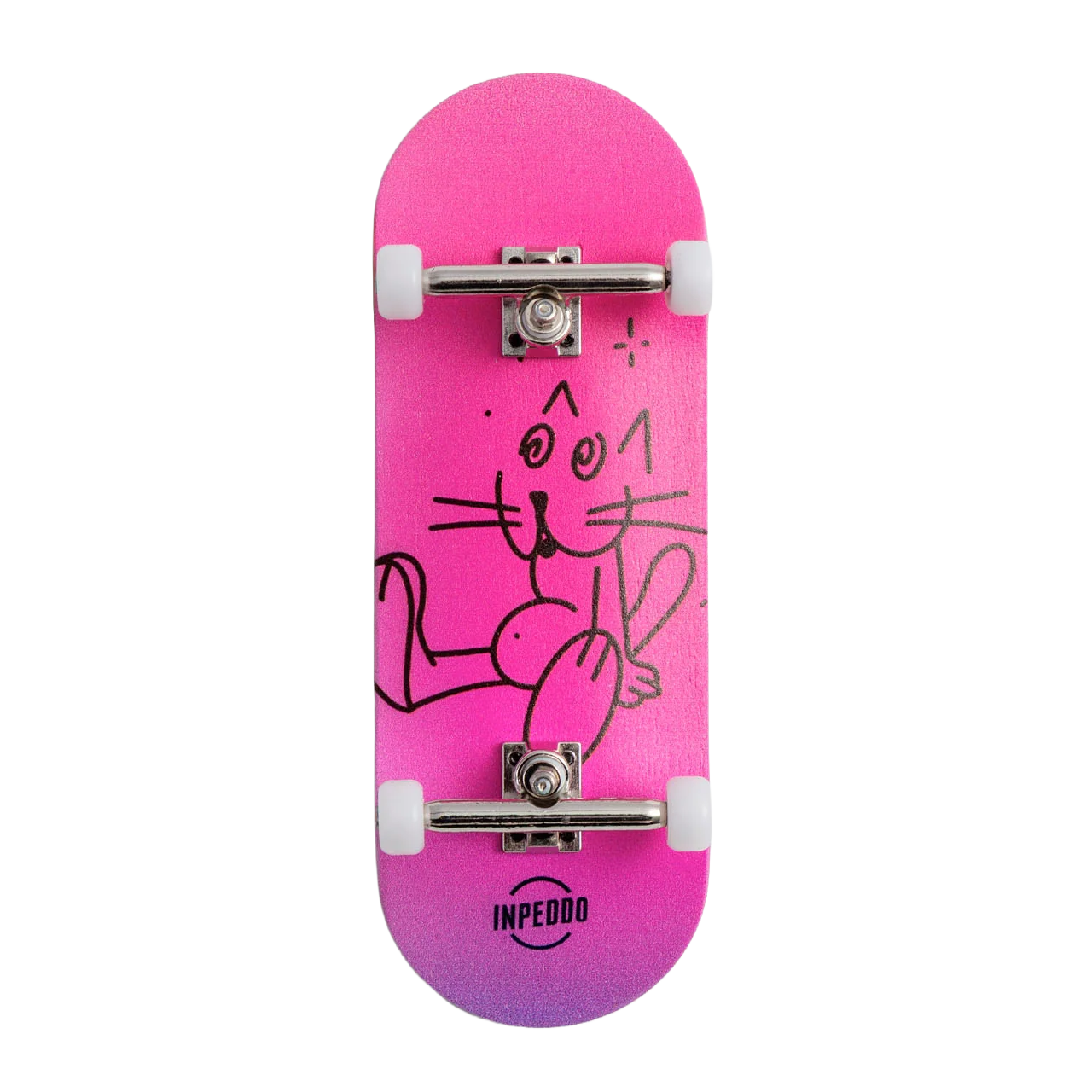 Booze-Cat Complete Fingerboard "BOOZE CAT" - 34mm - Bild 1